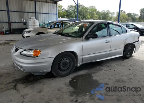 2003 Pontiac Grand Am Se из США, поврежденный, VIN 1G2NE52F53C227052